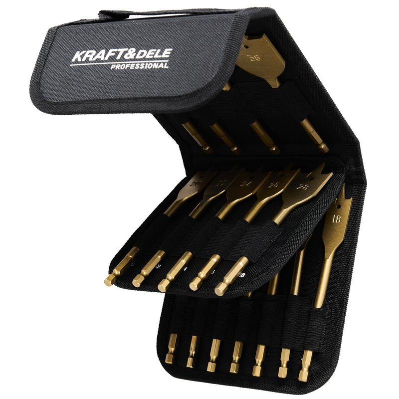 Auto si Moto - Reparatii si depanare - Scule auto - Scule si truse auto - SET DE BURGHIU PENTRU LEMN, Kraft&Dele, KD10637 - Infinity.ro