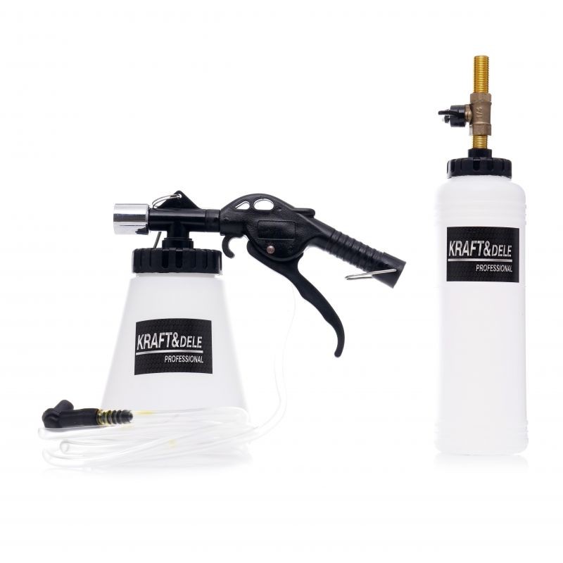 Auto si Moto - Reparatii si depanare - Scule auto - Scule si truse auto - Set pentru inlocuirea lichidului de frana, KD1457, Kraft&Dele, 0.75L, 6-12 bar - Infinity.ro