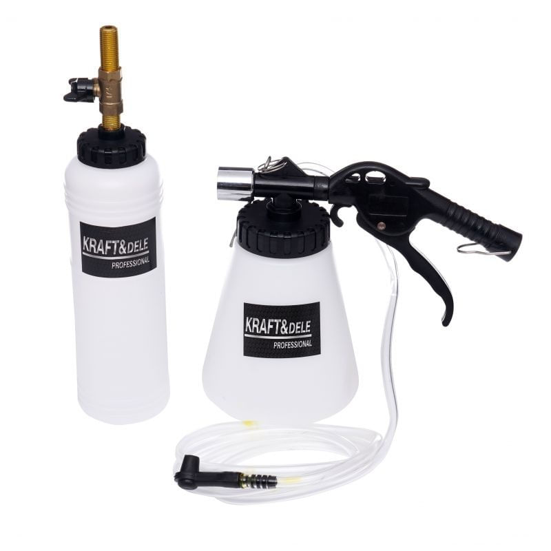 Auto si Moto - Reparatii si depanare - Scule auto - Scule si truse auto - Set pentru inlocuirea lichidului de frana, KD1457, Kraft&Dele, 0.75L, 6-12 bar - Infinity.ro
