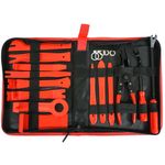 Auto si Moto - Reparatii si depanare - Scule auto - Scule si truse auto - Set scule tapiterie, 19 buc, V86291, Verke - Infinity.ro