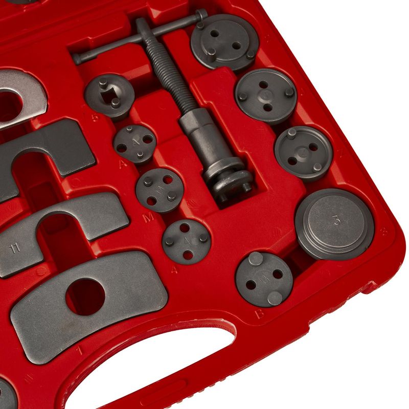 Auto si Moto - Reparatii si depanare - Scule auto - Scule si truse auto - Set profesional pistoane frana, Kraft&Dele, 23 adaptoare, KD12524 - Infinity.ro