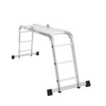 Auto si Moto - Reparatii si depanare - Scule auto - Echipamente de ridicare si sprijin - Scara cu platforma 4x3 346cm, Kraft&Dele, KD4070 - Infinity.ro