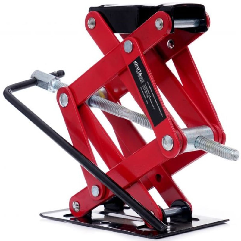 Auto si Moto - Reparatii si depanare - Scule auto - Echipamente de ridicare si sprijin - Suport auto, Kraft&Dele KD354, tip foarfeca, 2 T, 127 mm - 330 mm - Infinity.ro