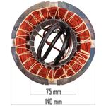 Casa si Gradina - Electrice - Echipamente electrice - Accesorii compresoare - Stator compresor Powermat, PM‑KO‑100T‑V2‑SN - Infinity.ro