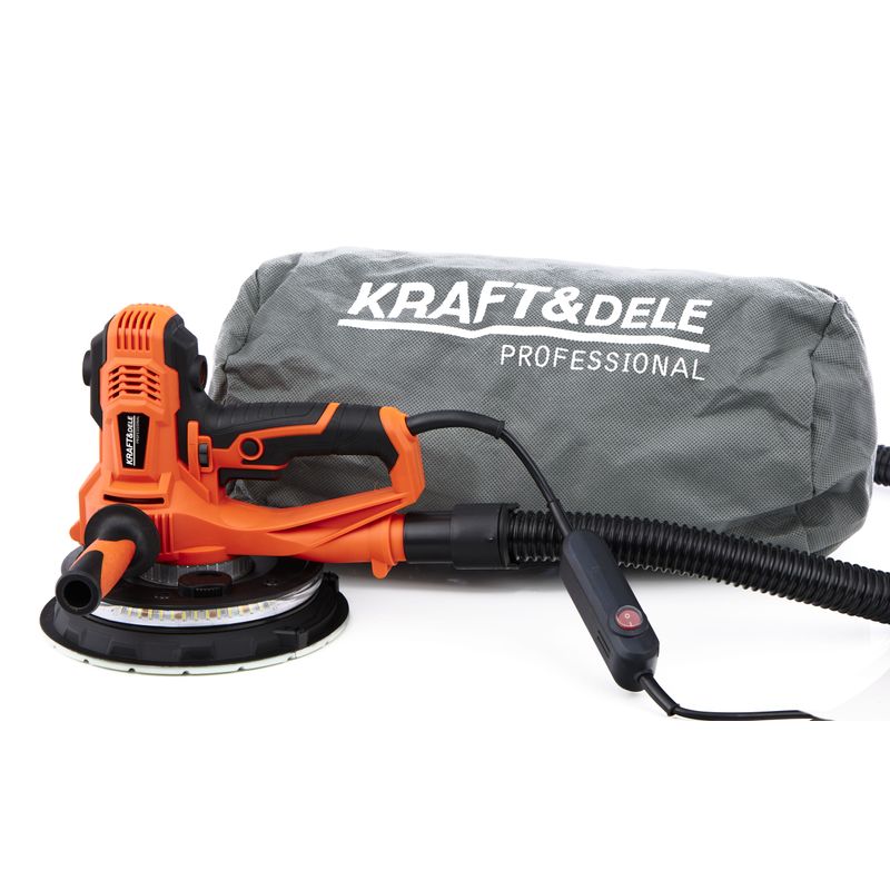 Auto si Moto - Reparatii si depanare - Scule auto - Scule si truse auto - Slefuitor pentru gipsu cu iluminare 1800W, Kraft&Dele, KD3132 - Infinity.ro