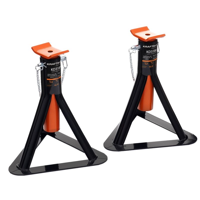 Auto si Moto - Reparatii si depanare - Scule auto - Scule si truse auto - SUPORTURI DE MASINA 2T 265-365MM, Kraft&Dele, KD3180 - Infinity.ro