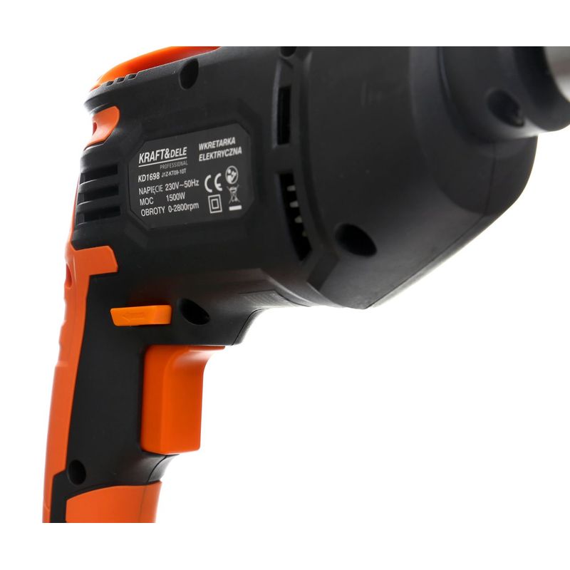 Casa si Gradina - Constructii - Scule electrice si accesorii - Masini de gaurit si insurubat - Surubelnita electrica, 1500W, viteza reglabila, KD1698 - Infinity.ro