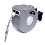 Casa si Gradina - Gradinarit si plante - Instalatii si accesorii pentru irigatii - Furtunuri de gradina si accesorii - Tambur furtun, Kraft&Dele, 20 m+ 2 m, 1/2, racord 3/4, KD2083 - Infinity.ro