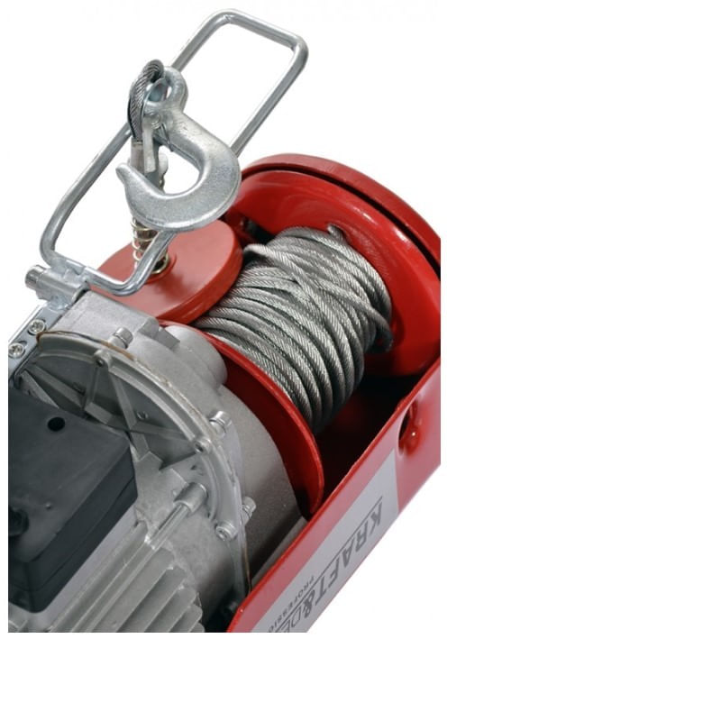 Auto si Moto - Reparatii si depanare - Scule auto - Echipamente de ridicare si sprijin - Troliu electric cu cablu, Kraft&Dele, ridicare 125/250 kg, 550W, KD1524 - Infinity.ro