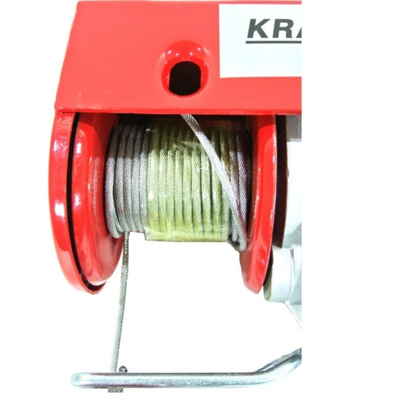 Auto si Moto - Reparatii si depanare - Scule auto - Echipamente de ridicare si sprijin - Troliu electric cu cablu, Kraft&Dele, ridicare 125/250 kg, 550W, KD1524 - Infinity.ro