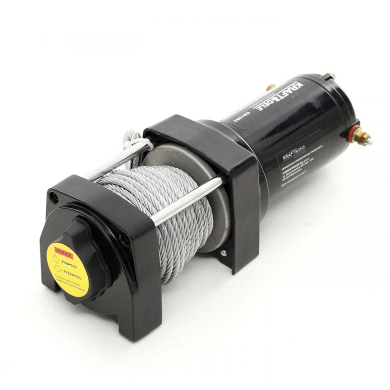 Auto si Moto - Reparatii si depanare - Scule auto - Echipamente de ridicare si sprijin - Troliu electric, Kraft&Dele, 12 V, 1361 kg, cu telecomanda, KD1562 - Infinity.ro