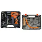 Casa si Gradina - Constructii - Scule electrice si accesorii - Masini de gaurit si insurubat - Trusa surubelnita cu acumulator, Kraft&dele, 2x baterii 18V, 30Nm, KD3085 - Infinity.ro