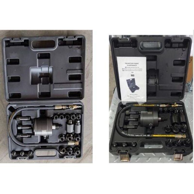 Auto si Moto - Reparatii si depanare - Scule auto - Scule si truse auto - Trusa extractor pneumatic pentru injectoare, Bass Polska, 3181 - Infinity.ro