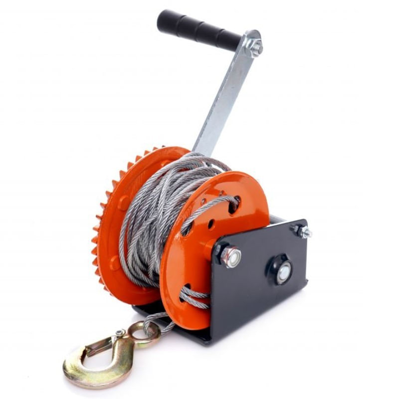 Auto si Moto - Reparatii si depanare - Scule auto - Echipamente de ridicare si sprijin - Troliu manual, Kraft&Dele KD1313, 6 mm, 10 m, 1560 kg - Infinity.ro