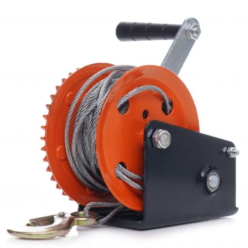 Auto si Moto - Reparatii si depanare - Scule auto - Echipamente de ridicare si sprijin - Troliu manual, Kraft&Dele KD1313, 6 mm, 10 m, 1560 kg - Infinity.ro