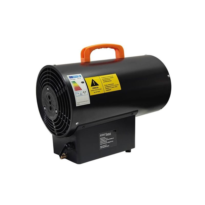 Casa si Gradina - Electrice - Echipamente electrice - Aeroterme industriale - Tun de aer cald 20kW, pe gaz, 230V, portabil si prelungitor inclus de 20m, 3X2,5mm - Infinity.ro