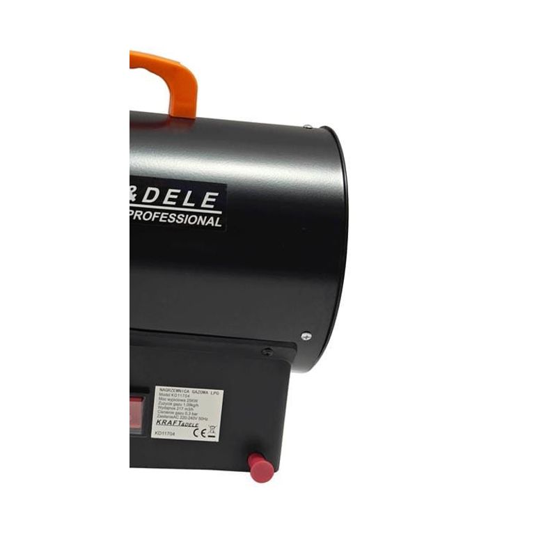 Casa si Gradina - Electrice - Echipamente electrice - Aeroterme industriale - Tun de aer cald 20kW, pe gaz, 230V, portabil si prelungitor inclus de 20m, 3X2,5mm - Infinity.ro