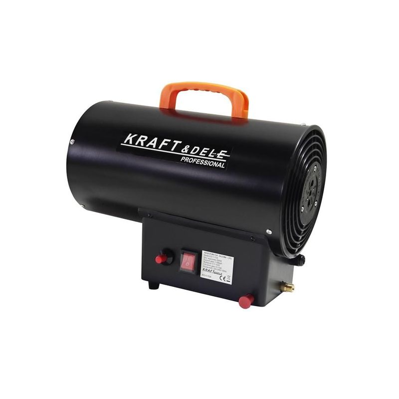 Casa si Gradina - Electrice - Echipamente electrice - Aeroterme industriale - Tun de aer cald 20kW, pe gaz, 230V, portabil si prelungitor inclus de 20m, 3X2,5mm - Infinity.ro
