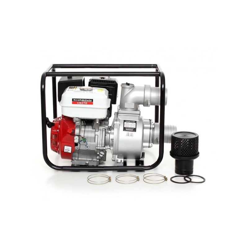 Casa si Gradina - Gradinarit si plante - Instalatii si accesorii pentru irigatii - Pompe apa - Motopompa pe benzina, Kraft&dele, 1000l/min, 3 toli, KD771 - Infinity.ro