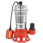 Casa si Gradina - Gradinarit si plante - Instalatii si accesorii pentru irigatii - Pompe apa - Pompa apa murdara crom, Verke, 0.75kW 2", V60035 - Infinity.ro