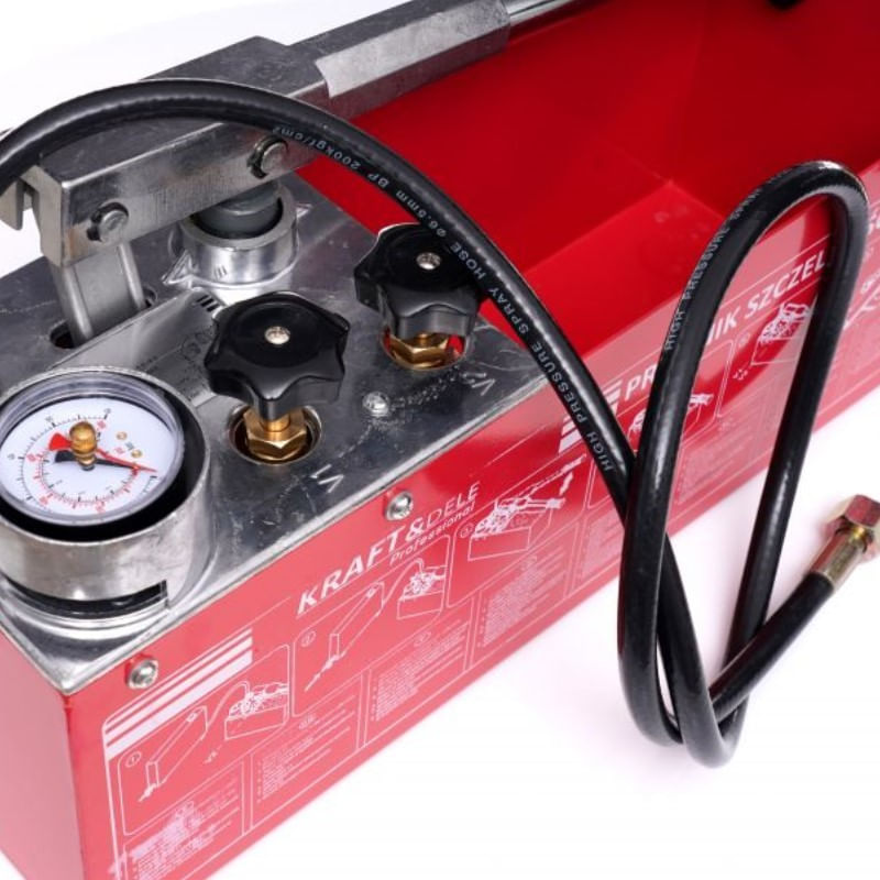 Casa si Gradina - Gradinarit si plante - Instalatii si accesorii pentru irigatii - Pompe apa - Pompa de testare presiune, Kraft&Dele, KD10478, 50°C, 120F - Infinity.ro