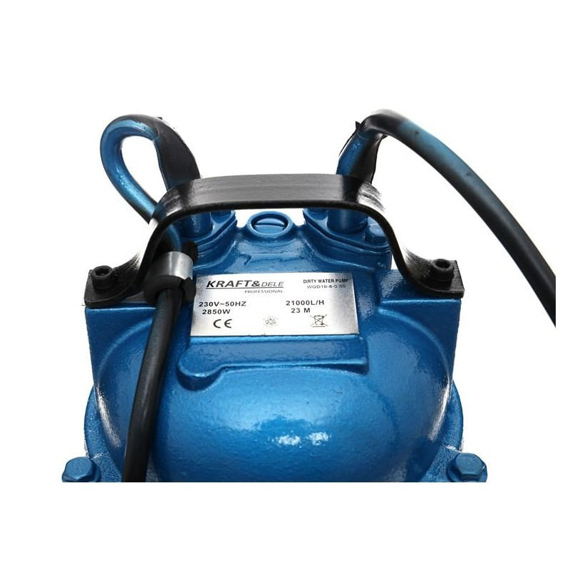 Casa si Gradina - Gradinarit si plante - Instalatii si accesorii pentru irigatii - Pompe apa - Pompa fosa septica cu rasnita, 2850 21000l/h, KD754, Kraft&Dele - Infinity.ro