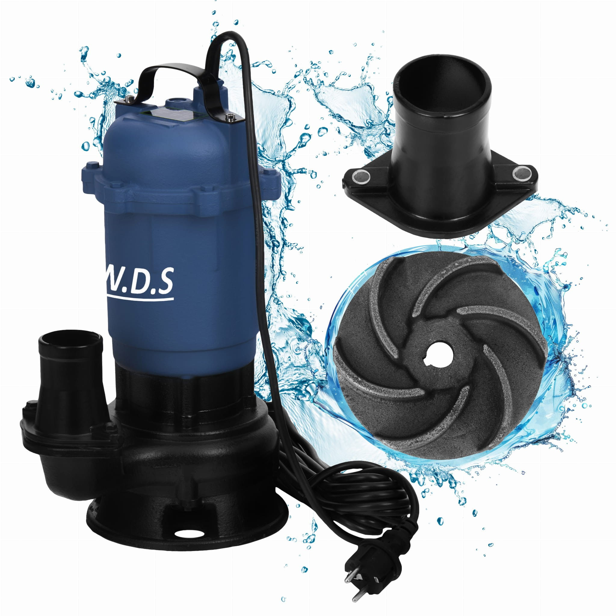 Pompa submersibila, KRAFT&DELE, 2850W, 2", WDS2423