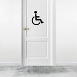 Casa si Gradina - Decoratiuni - DIY - Sabloane decorative pereti - Sablon Perete vopsire, tencuiala 0.7mm Handicap Symbol Refolosibil, model MXSP7236, 700 x 700 mm, 0.70mm - Infinity.ro