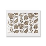 Casa si Gradina - Decoratiuni - DIY - Sabloane decorative pereti - Sablon Perete vopsire, tencuiala 900x600x0.7mm Scandinavian Palm Leaves Refolosibil, model MXSP7062 - Infinity.ro