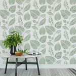 Casa si Gradina - Decoratiuni - DIY - Sabloane decorative pereti - Sablon Perete vopsire, tencuiala 900x600x0.7mm Scandinavian Palm Leaves Refolosibil, model MXSP7062 - Infinity.ro