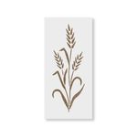 Casa si Gradina - Decoratiuni - DIY - Sabloane decorative pereti - Sablon Perete vopsire, tencuiala 0.7mm Wheat Stencil Refolosibil, model MXSP7180, 200 x 200 mm - Infinity.ro