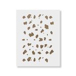 Casa si Gradina - Decoratiuni - DIY - Sabloane decorative pereti - Sablon Perete vopsire, tencuiala 900x600x0.7mm Dalmatian Spots Refolosibil, model MXSP7119 - Infinity.ro