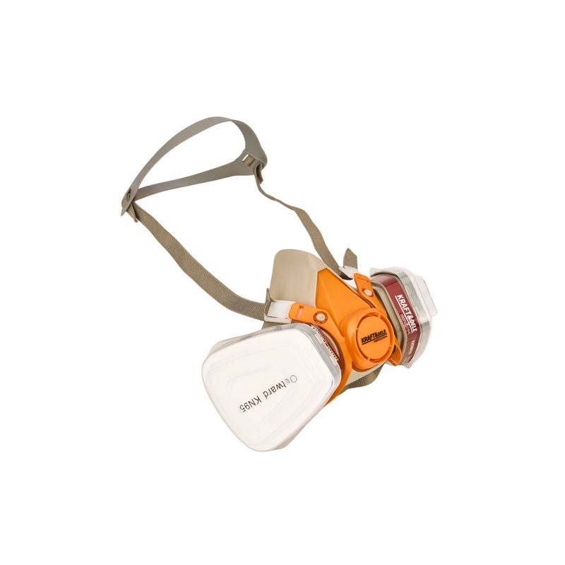Casa si Gradina - Constructii - Echipamente de lucru - Accesorii echipamente protectia muncii - Kit complet vopsitor, masca de vopsitorie + filtru+ manusi din nitril, marimea XL - Infinity.ro