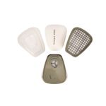 Casa si Gradina - Constructii - Echipamente de lucru - Accesorii echipamente protectia muncii - Kit complet vopsitor, masca de vopsitorie + filtru+ manusi din nitril, marimea XL - Infinity.ro