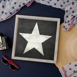 Casa si Gradina - Decoratiuni - DIY - Sabloane decorative pereti - Sablon Perete vopsire, tencuiala 0.7mm Stea model MXSP7446, 1000 x 1000 mm - Infinity.ro