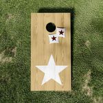 Casa si Gradina - Decoratiuni - DIY - Sabloane decorative pereti - Sablon Perete vopsire, tencuiala 0.7mm Stea model MXSP7446, 1000 x 1000 mm - Infinity.ro