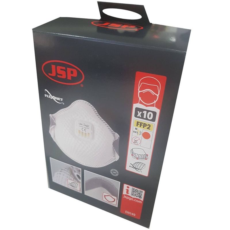 Casa si Gradina - Constructii - Echipamente de lucru - Accesorii echipamente protectia muncii - Masca Flexinet 822 de unica folosinta JSP FFP2 cu supapa 1 - Infinity.ro