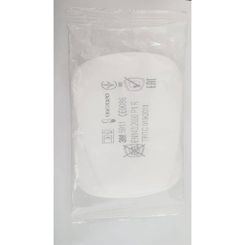 Casa si Gradina - Constructii - Echipamente de lucru - Accesorii echipamente protectia muncii - Rezerva filtre 3M 5911 impotriva pulberilor - Infinity.ro