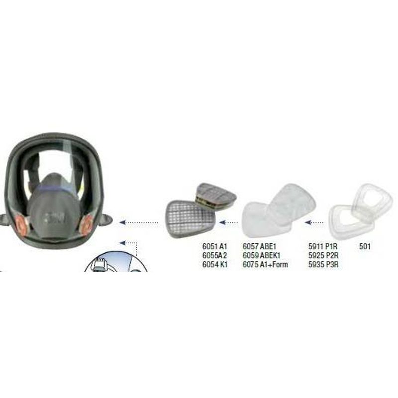 Casa si Gradina - Constructii - Echipamente de lucru - Accesorii echipamente protectia muncii - Rezerva filtre 3M 5911 impotriva pulberilor - Infinity.ro