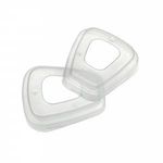 Casa si Gradina - Constructii - Echipamente de lucru - Accesorii echipamente protectia muncii - Set Capace 501 3M pentru pre-filtru (2 buc) - Infinity.ro