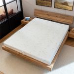 Casa si Gradina - Mobilier - Saltele si somiere - Toppere - Topper Saltea Best Sleep H7 cm spuma poliuretanica, 200X200 cm, husa Aloe Vera Detasabila - Infinity.ro