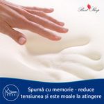 Casa si Gradina - Mobilier - Saltele si somiere - Saltele - Saltea Ortopedica, Best sleep, Univers, 160X200x20cm,15+3+2, Spuma poliuretanica cu memorie, matlasata cu memorie - Infinity.ro