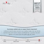 Casa si Gradina - Mobilier - Saltele si somiere - Saltele - Saltea Ortopedica, Best Sleep, Infinity Blue 90X200x35 cm, spuma poliuretanica si arcuri ambalate individual - Infinity.ro