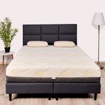 Casa si Gradina - Mobilier - Saltele si somiere - Saltele - Saltea Ortopedica, Best Sleep, Yellow Diamond, 100x190x29 cm, 8+12+4+3+2, Spuma poliuretanica cu memorie, arcuri pocketa - Infinity.ro