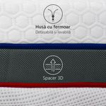 Casa si Gradina - Mobilier - Saltele si somiere - Saltele - Saltea Ortopedica, Best Sleep, Best Thermo Contact 90x190x30 cm 4+2+16+2+4, spuma  memorie, cocos, latex cool gel - Infinity.ro