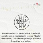 Casa si Gradina - Mobilier - Saltele si somiere - Saltele - Saltea Ortopedica, Best Sleep, Best Bambus, 180x190x25 cm, 20+4+1, Spuma poliuretanica,latex cool gel, hipoalergenica - Infinity.ro