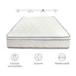 Casa si Gradina - Mobilier - Saltele si somiere - Saltele - Saltea superortopedica Best Sleep, Ressort, 140x200x30, arcuri impachetate, spuma memory, fermitate medie - Infinity.ro