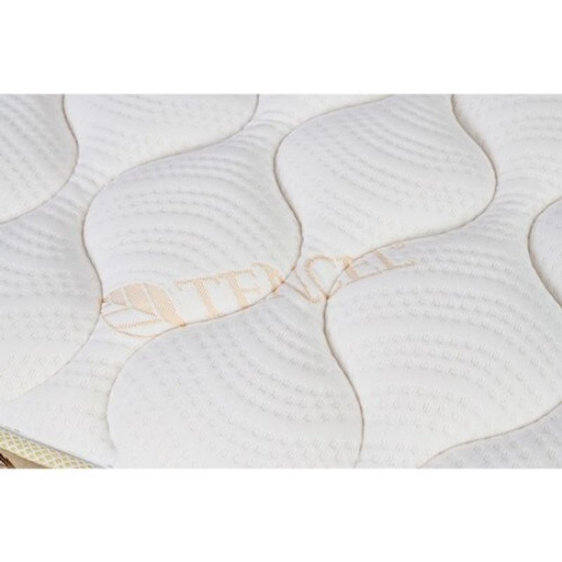 Casa si Gradina - Textile si covoare - Lenjerii de pat - Protectie saltea - Husa saltea matlasata, Best Sleep, tencel, hipoalergenic, cu fermoar pe 3 laturi, 70x200x25 cm - Infinity.ro