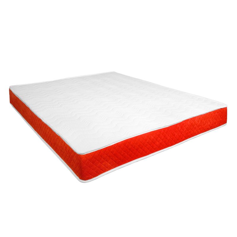 Casa si Gradina - Mobilier - Saltele si somiere - Saltele - Saltea ortopedica BEST SLEEP Diamond Red DoubleSide, 140x200x20, spuma poliuretanica, hipoalergenica, reversibila, ferma - Infinity.ro