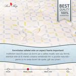 Casa si Gradina - Mobilier - Saltele si somiere - Saltele - Saltea Ortopedica, Best Sleep, Luxury Sleep, 115x200x23 cm, spuma Poliuretanica cu memorie - Infinity.ro